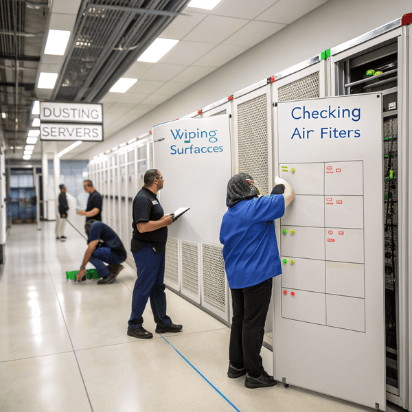 How long does it take for a data center to delete data?