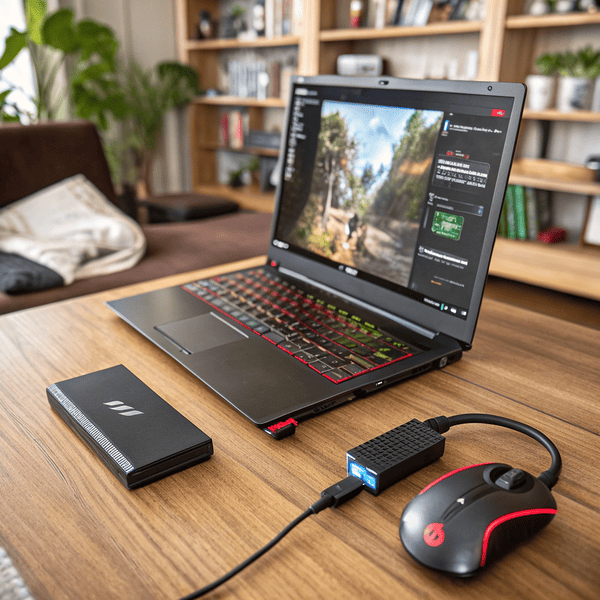 Can I store and run applications on an external SSD?
